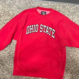 Steve & Barry's Ohio State Red Crewneck Sweater